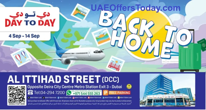 Day to Day Offers Deira Back to Home Deals Valid From 04 Sep – 14 Sep 2025